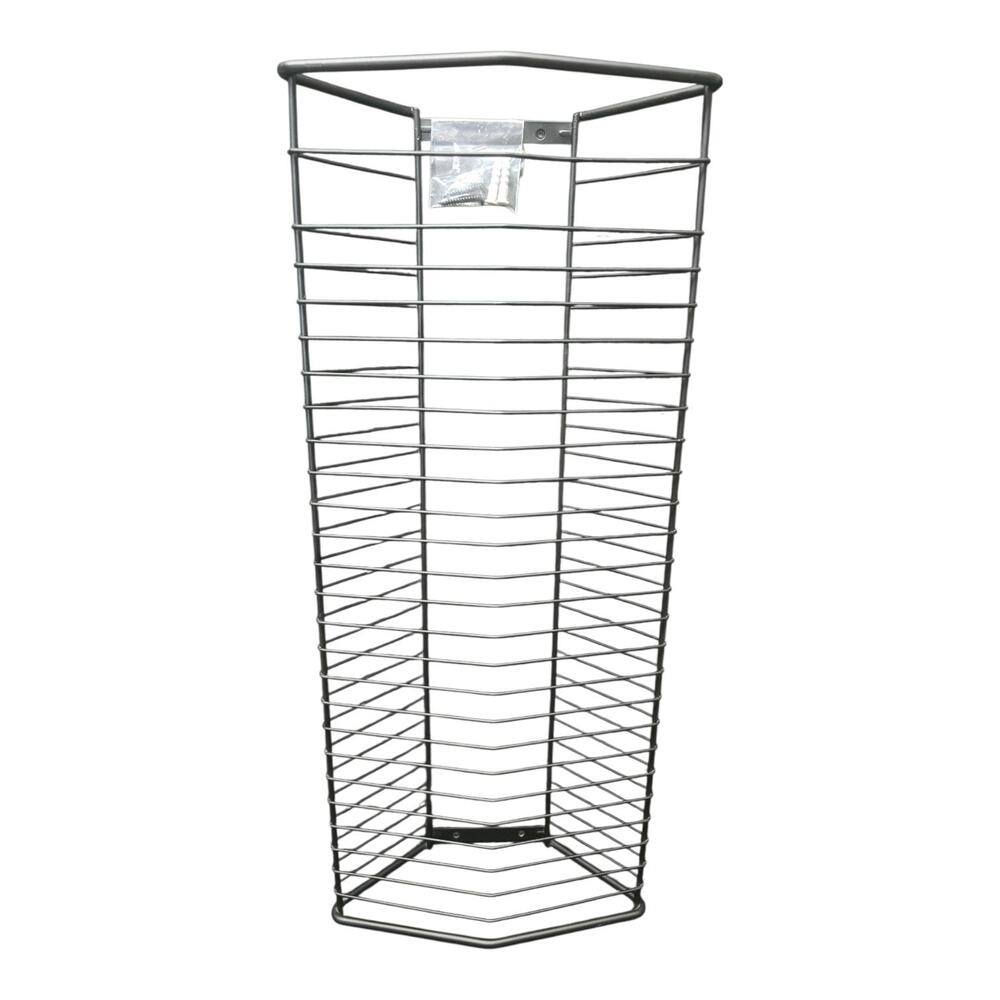 Black Metal DVD Blue Ray Holder Free Standing Rack Organizer Mountable Tower